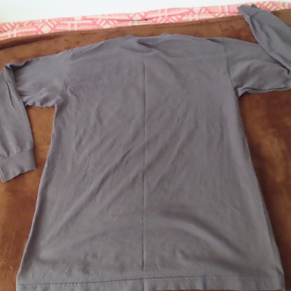 VTG Levi's SilverTab Gray Moon Space Satellite Graphic Long Sleeve Shirt L Skate - Picture 3 of 5